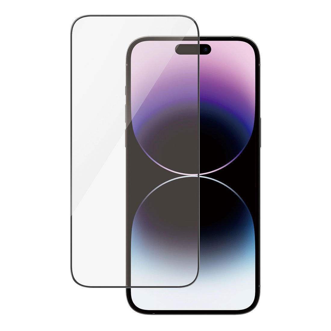 PanzerGlass ochranné sklo UWF AB pre iPhone 14 Pro Max - Black Frame
