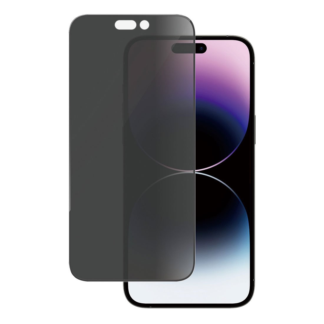 PanzerGlass ochranné sklo UWF Privacy AB pre iPhone 14 Pro Max - Black Frame