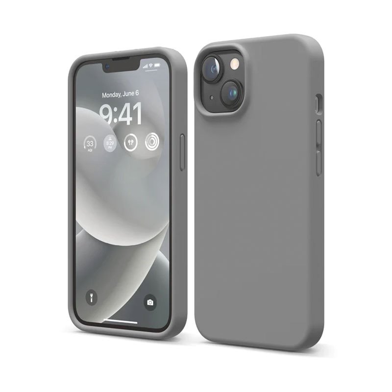 Elago kryt Silicone Case pre iPhone 14 - Dark Gray