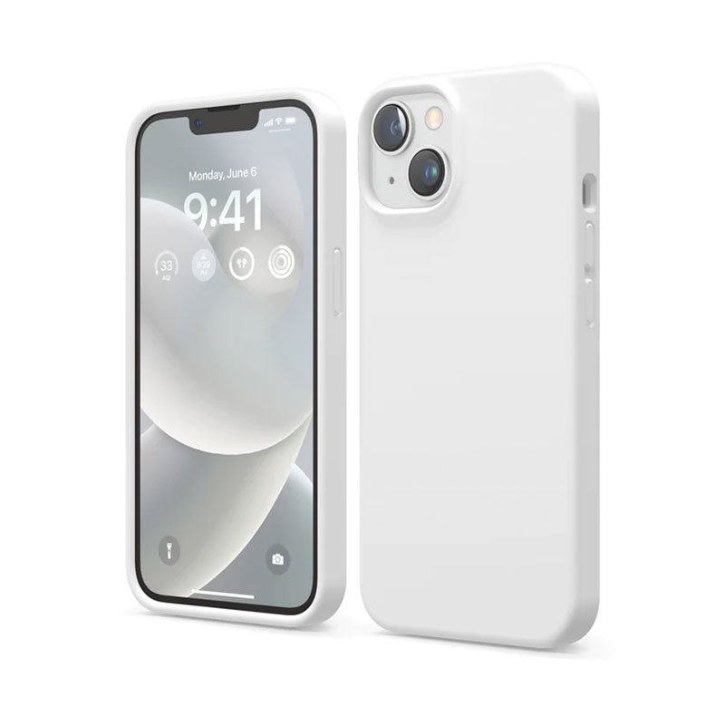 Elago kryt Silicone Case pre iPhone 14 - White