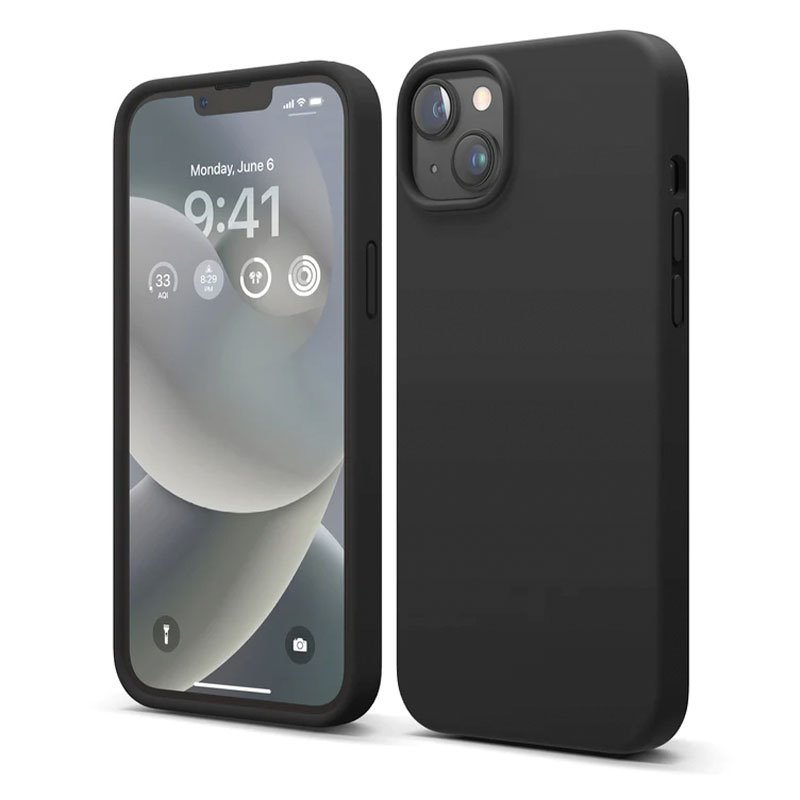 Elago kryt Silicone Case pre iPhone 14 Plus - Black