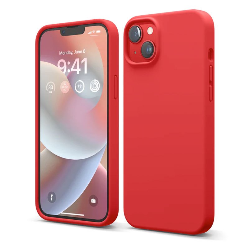 Elago kryt Silicone Case pre iPhone 14 Plus - Red