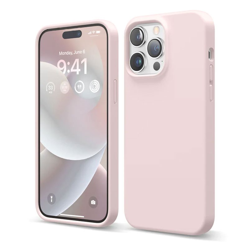 Elago kryt Silicone Case pre iPhone 14 Pro Max - Lovely Pink