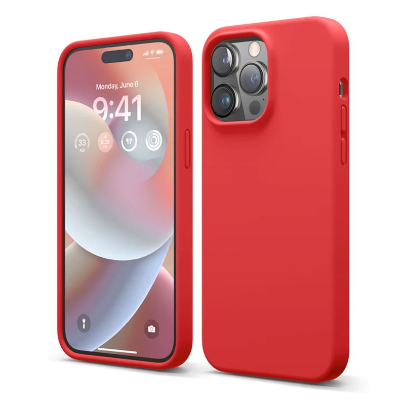 Elago kryt Silicone Case pre iPhone 14 Pro Max - Red