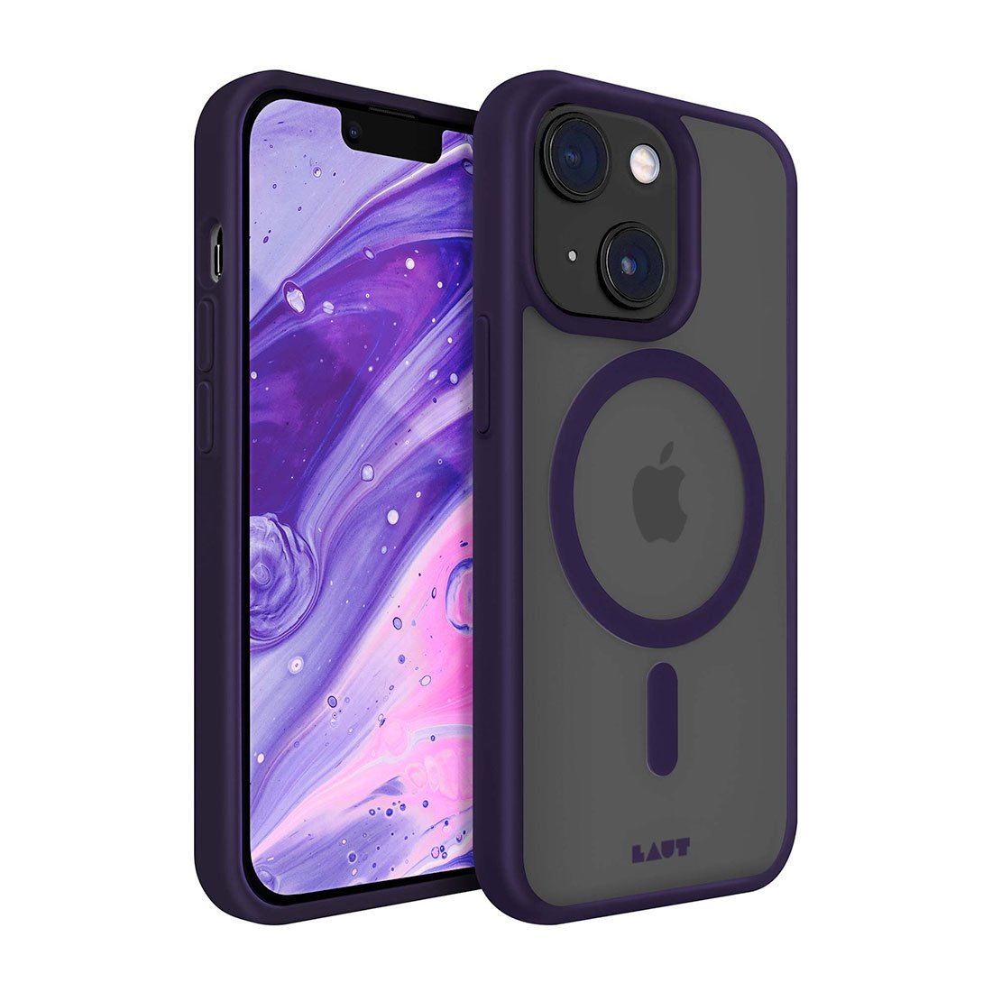 LAUT kryt Huex Protect Magsafe pro iPhone 14 - Dark Purple