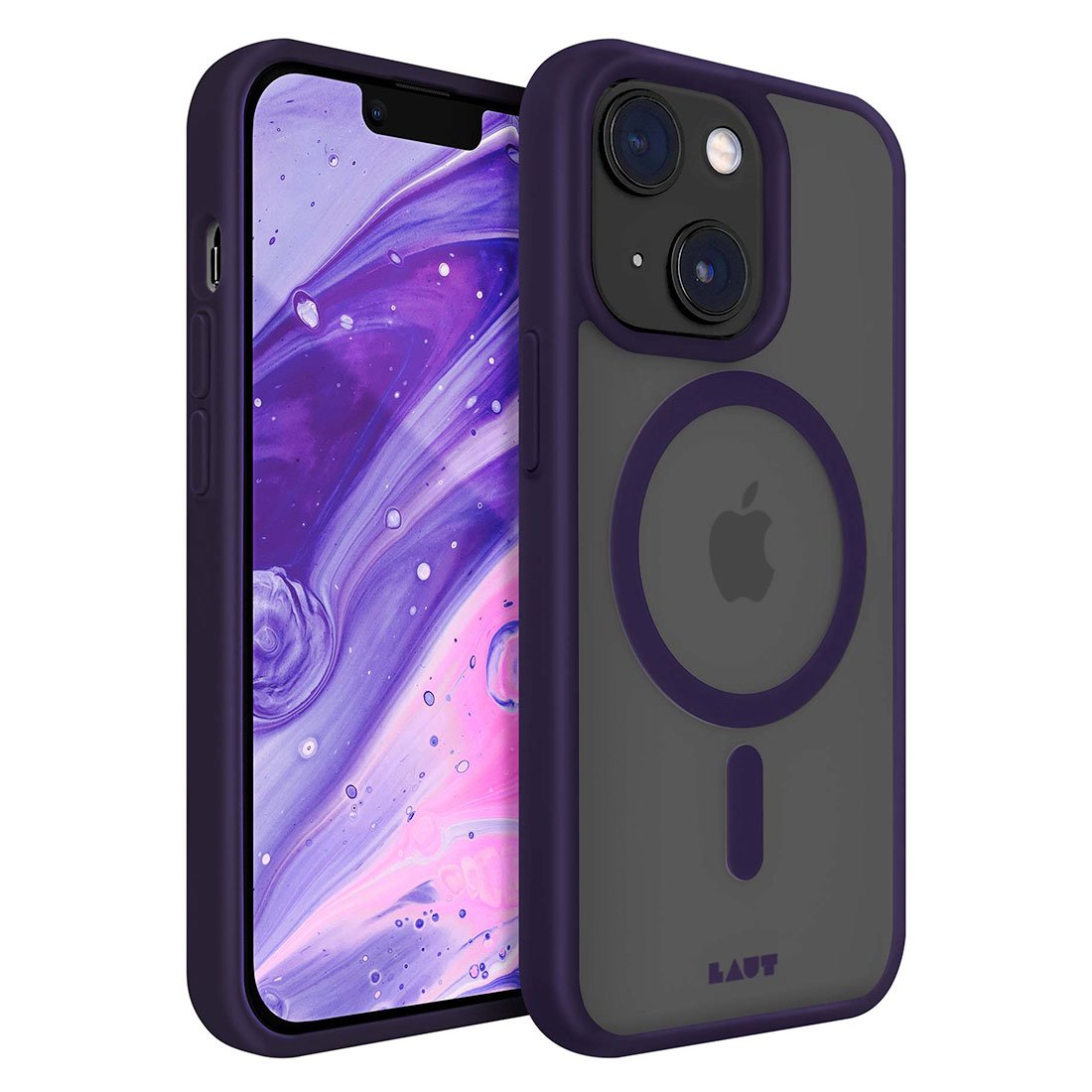 LAUT kryt Huex Protect Magsafe pro iPhone 14 Plus - Dark Purple
