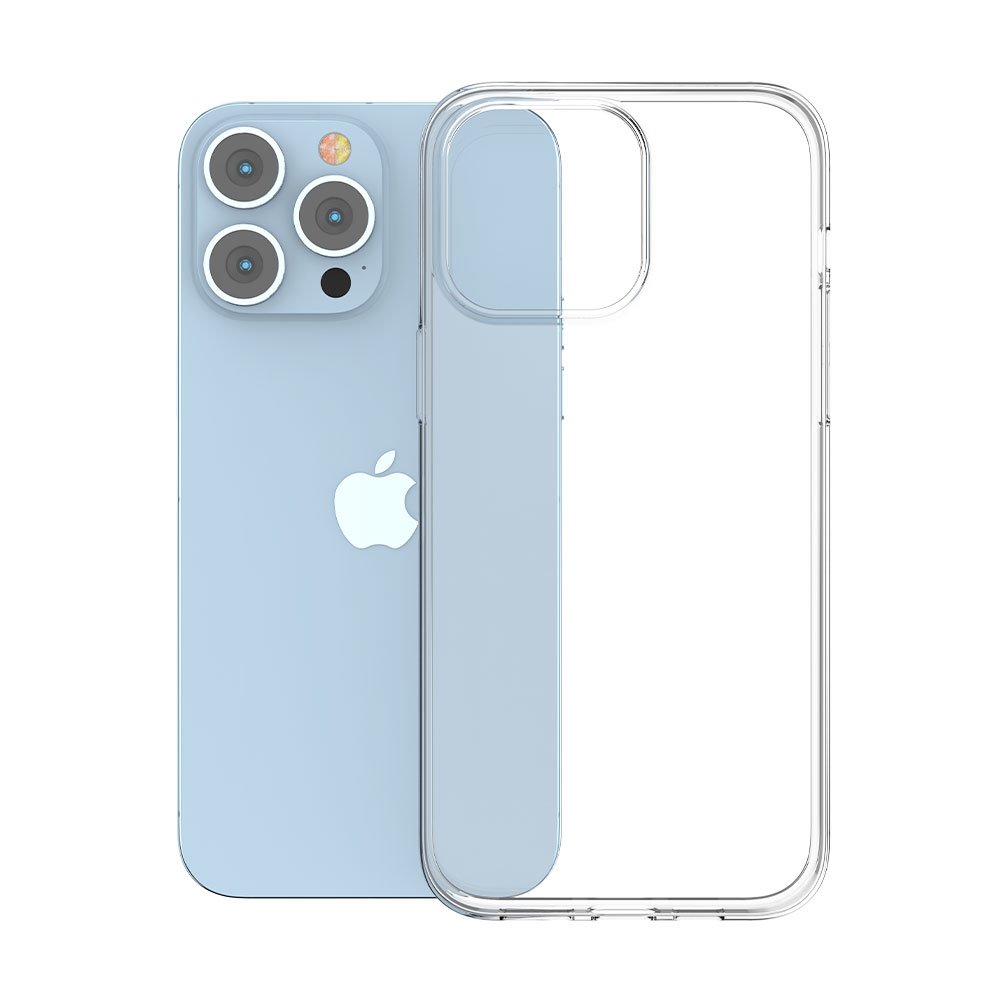 Devia kryt Naked TPU Case pre iPhone 14 Pro - Clear