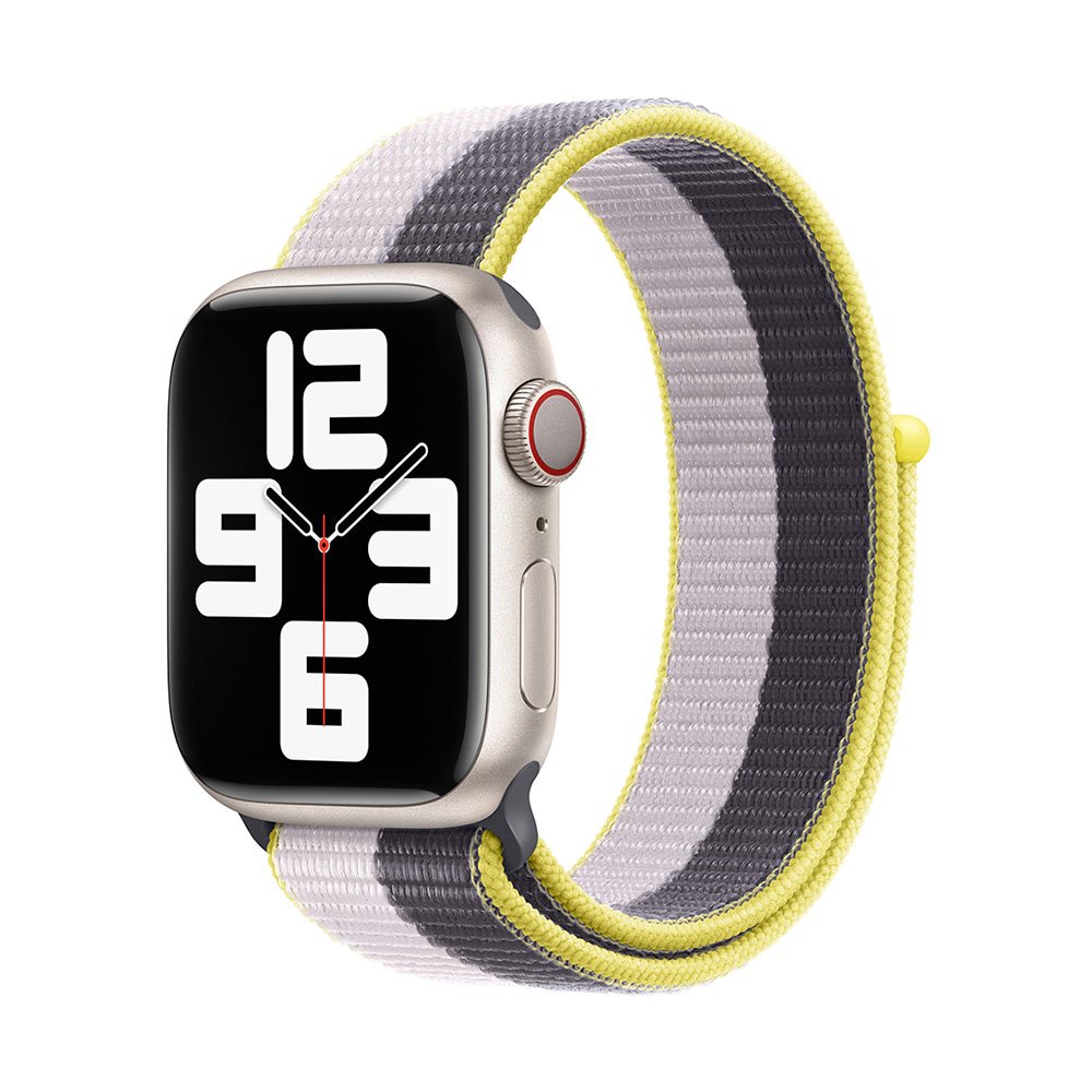 Devia remienok Nylon Braided Two-Tone Loop pre Apple Watch 40/41mm - Lilac