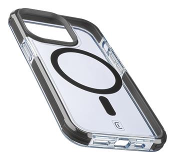 Cellularline Tetra Force Strong Guard Mag s podporou Magsafe pro Apple iPhone 14 Plus, transparentný