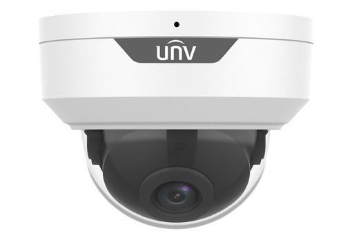 UNIVIEW IP kamera 3840x2160 (4K UHD), až 30 sn/s, H.265, obj. 4,0 mm (91,2°), PoE, Mic., IR 30m, WDR 120dB, ROI, koridor formát, 3