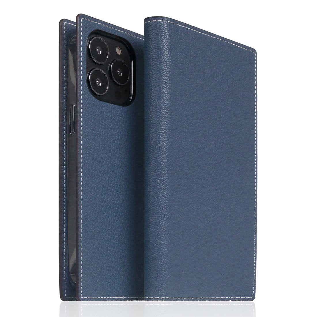 SLG Design puzdro D6 Hybrid Grain Case pre iPhone 14 Pro Max - Royal Blue