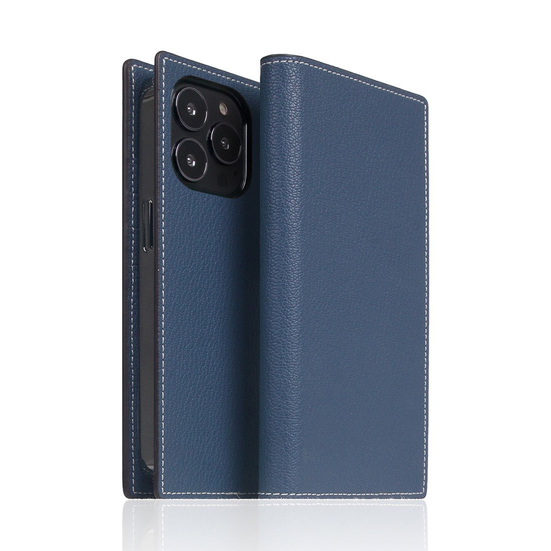 SLG Design puzdro D6 Hybrid Grain Case pre iPhone 14 Pro - Royal Blue
