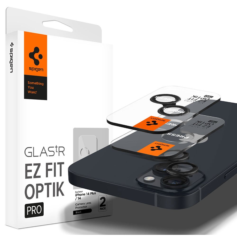 Spigen Optik Pro Lens Protector pre iPhone 14/14 Plus - Black