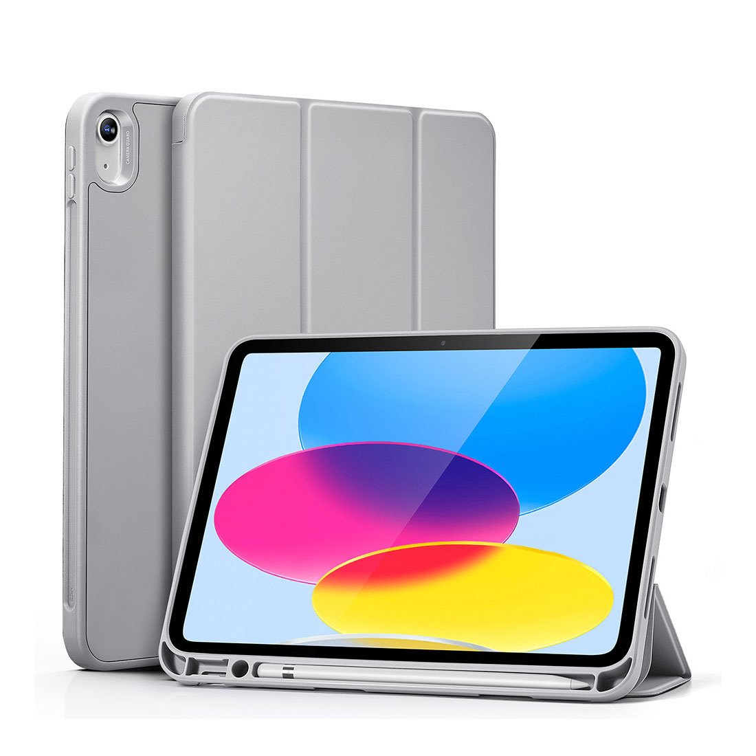 ESR puzdro Silicon Rebound Pencil Case pre iPad 10.9" 2022 10th Gen - Grey