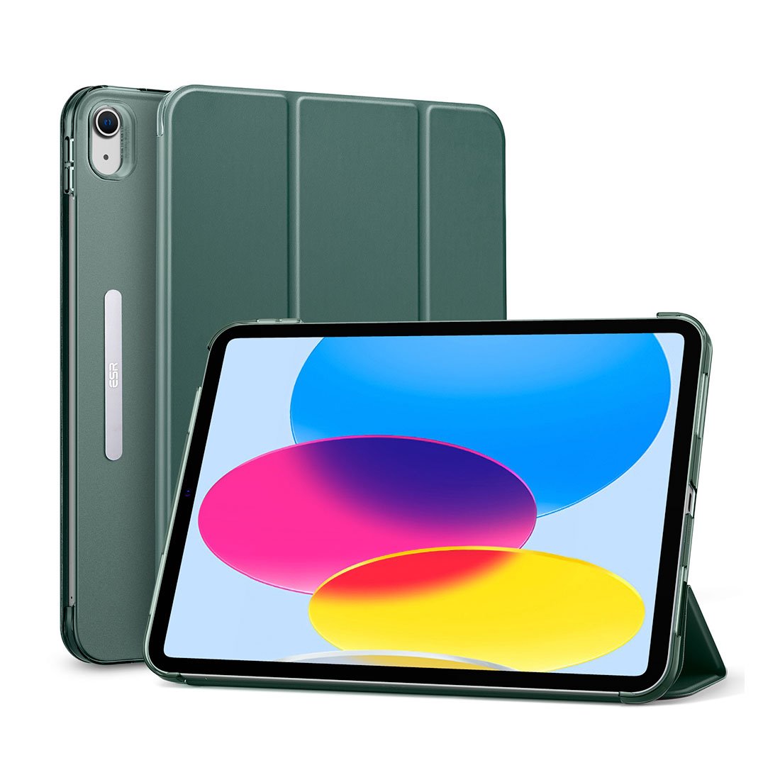 ESR puzdro Ascend Trifold Case pre iPad 10.9" 2022 10th Gen - Forest Green