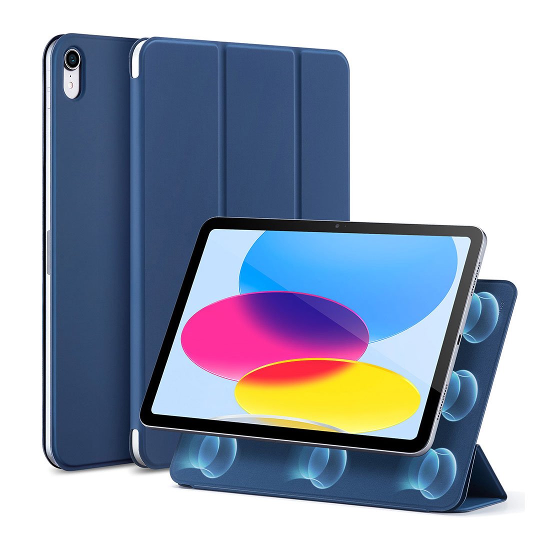 ESR puzdro Rebound Magnetic Case pre iPad 10.9" 2022 10th Gen - Navy Blue