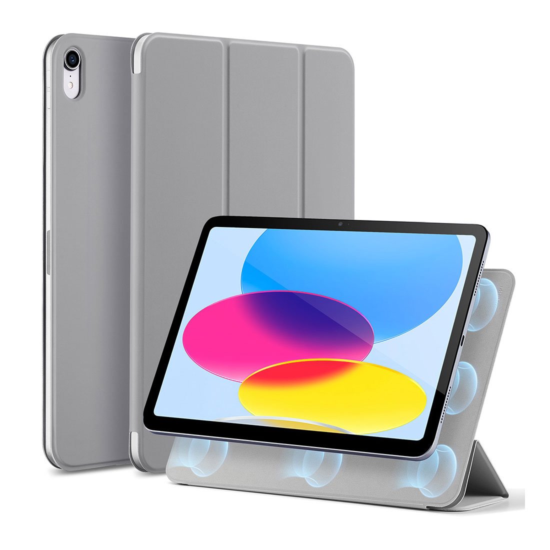 ESR puzdro Rebound Magnetic Case pre iPad 10.9" 2022 10th Gen - Grey