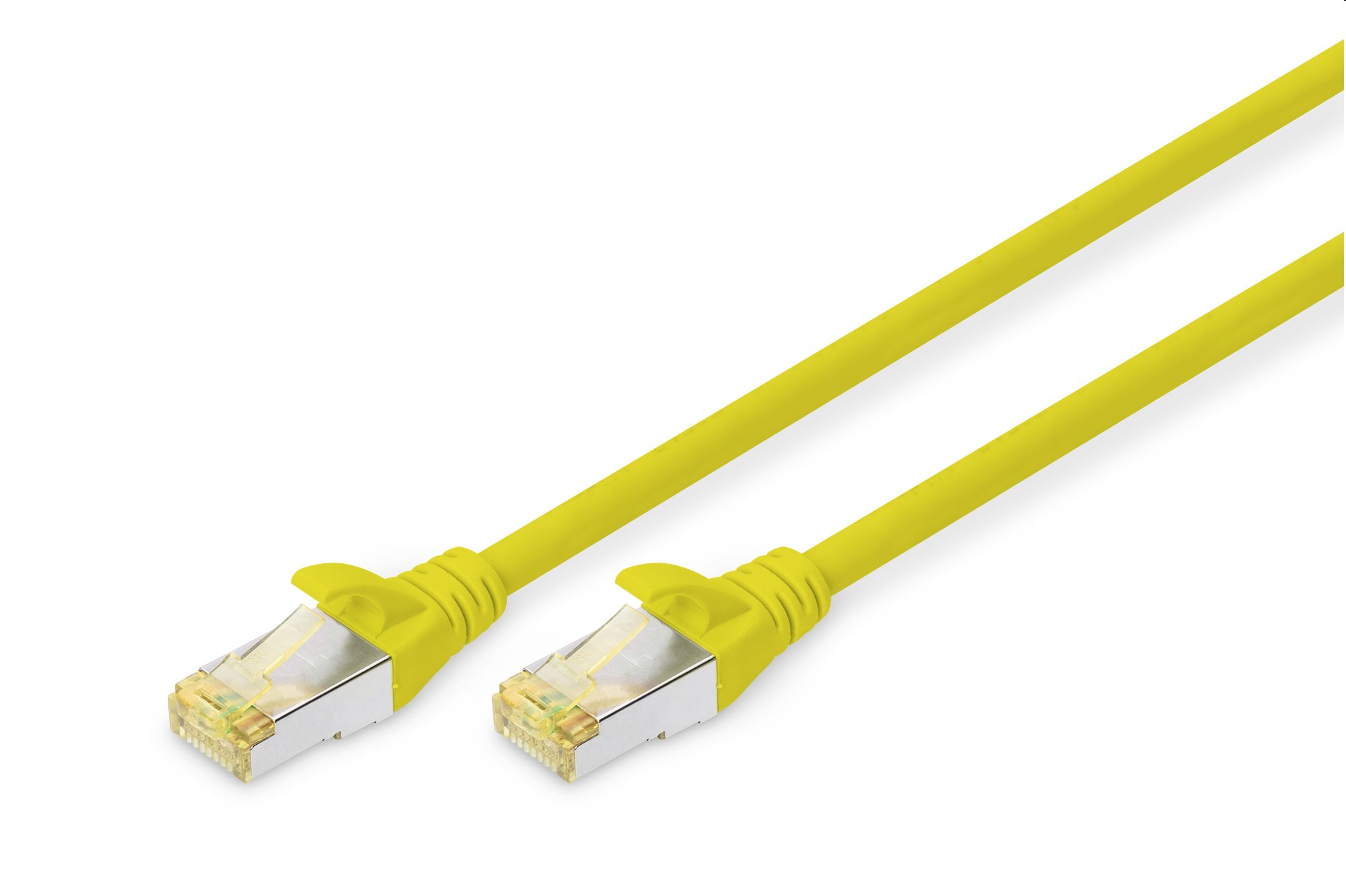 DIGITUS patch kábel Cat6A, S/FTP (PiMF), LSOH - 2m, žltý