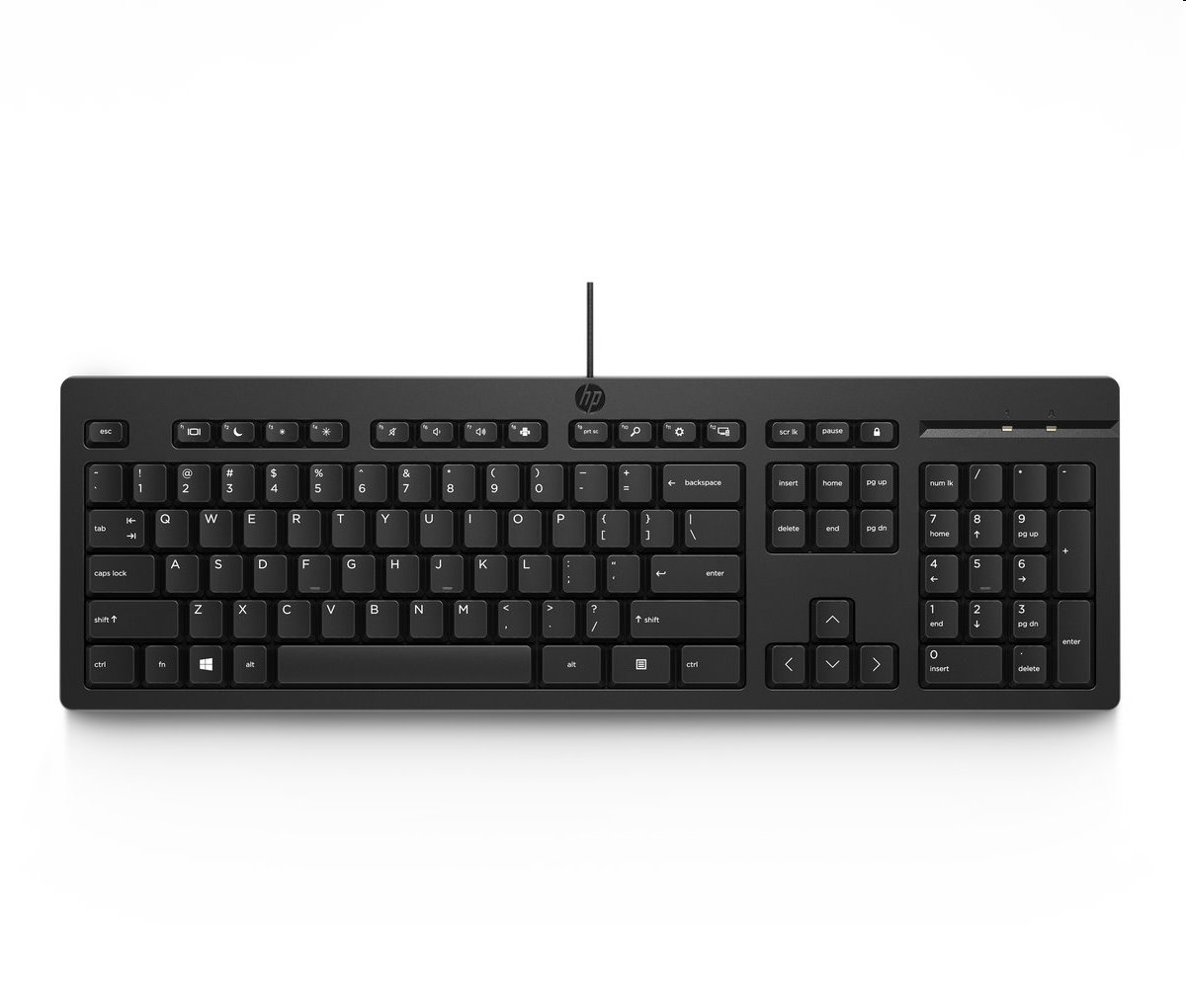 HP 125 drôtová klávesnica CZ/SK/ENG