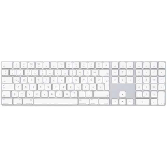 Apple Magic Keyboard with Numeric Keypad Hungarian - Silver