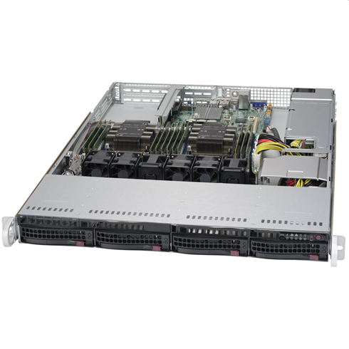 Supermicro 1U/Single socket LGA1200/ECC UDIMM/SATA/NVMeM2