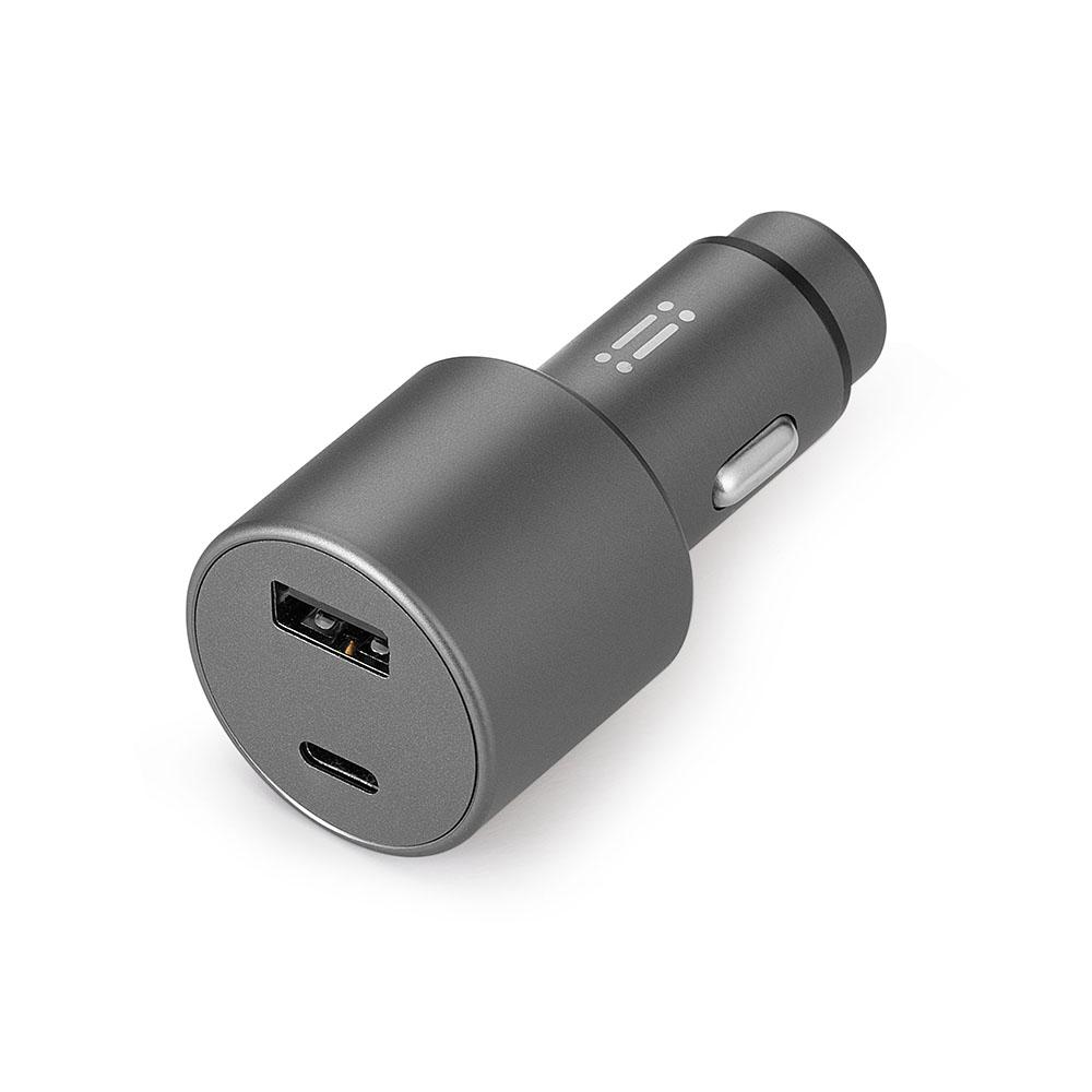 Aiino - Willy 78W Car Charger with USB-C and USB-A ports