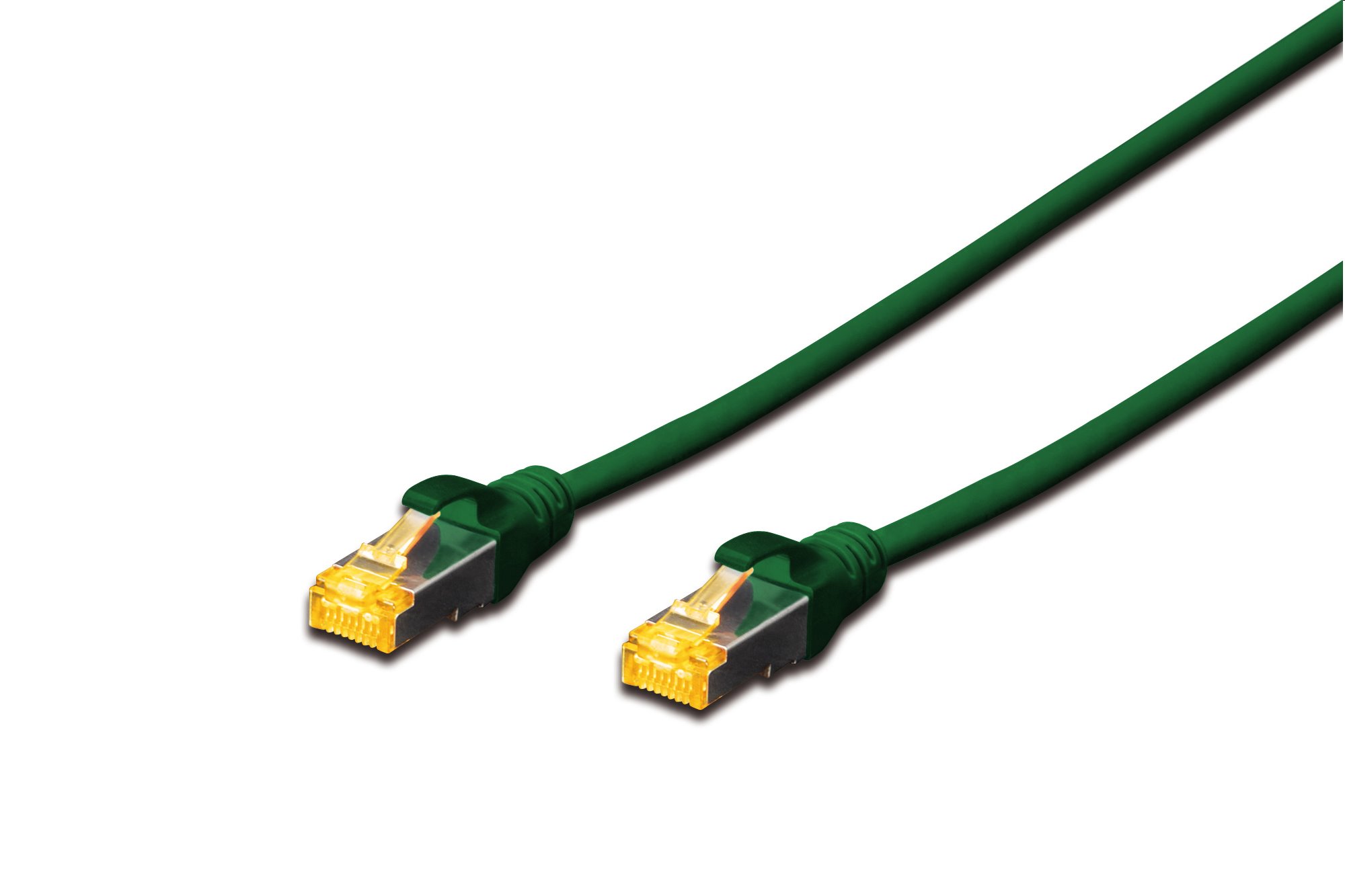 DIGITUS patch kábel Cat6A, S/FTP (PiMF), LSOH - 1m, zelený