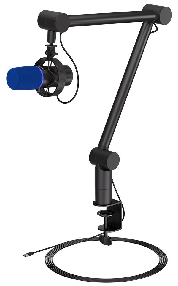 ENDORFY mikrofon Solum Broadcast / streamovací / nastavitelné rameno / pop-up filter / 3,5mm jack / USB-C 
