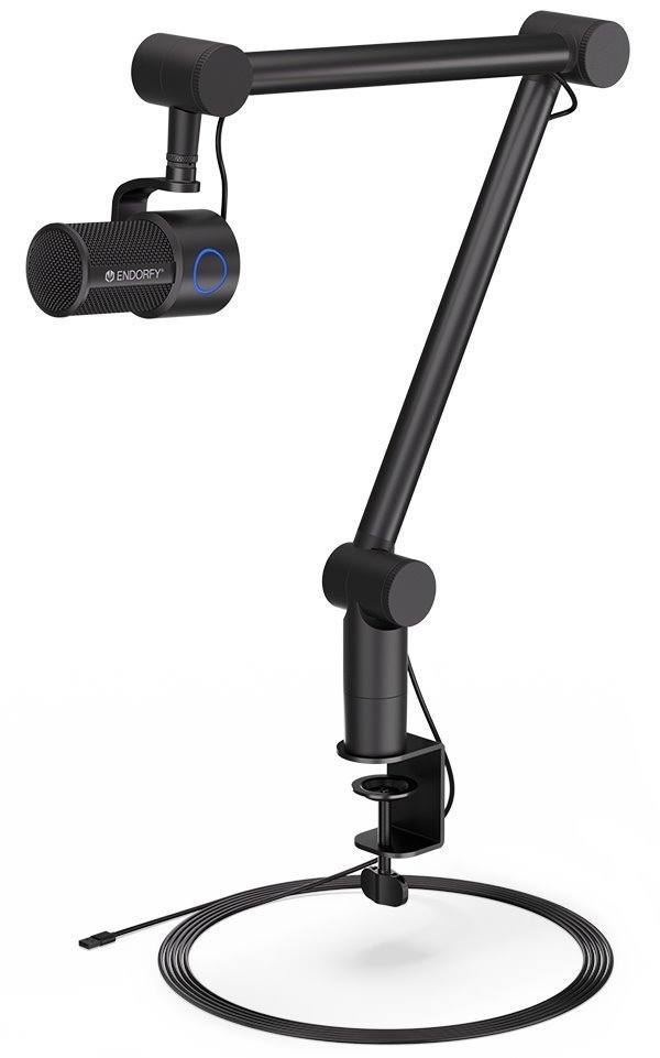 ENDORFY mikrofon Solum Studio / streamovací / nastavitelné rameno / pop-up filter / 3,5mm jack / USB-C 