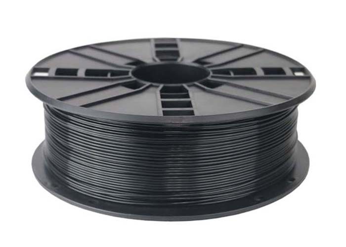 Tlačová struna (filament) GEMBIRD, PLA, 1,75mm, 1kg, čierna