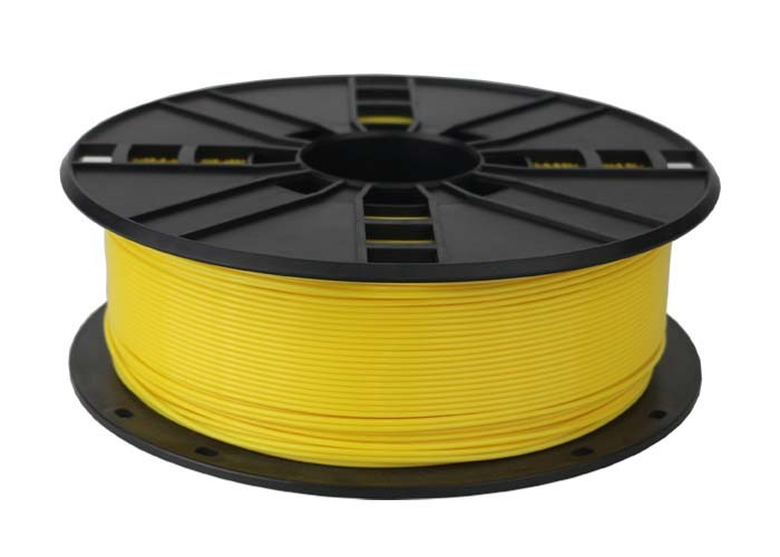 Tlačová struna (filament) GEMBIRD, PLA, 1,75mm, 1kg, žltá