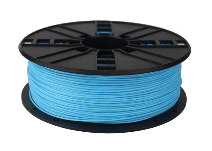 Tlačová struna (filament) GEMBIRD, PLA, 1,75mm, 1kg, nebeská modrá