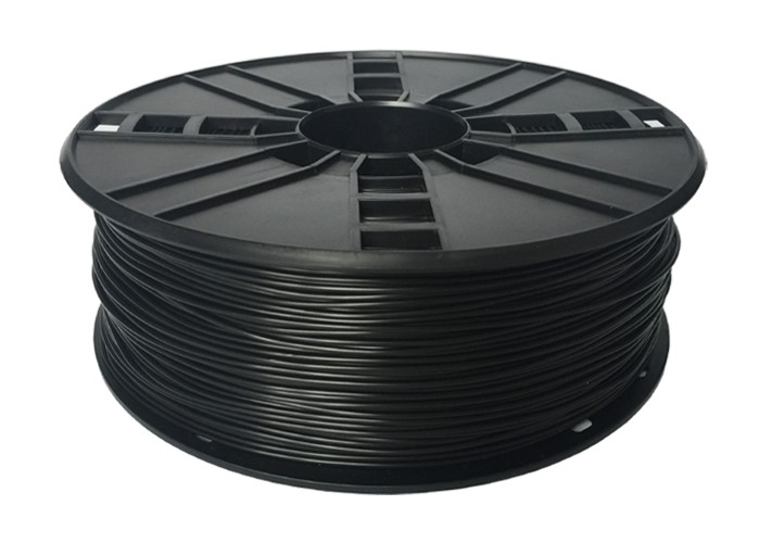 Tlačová struna (filament) GEMBIRD, flexibilný, 1,75mm, 1kg, čierna