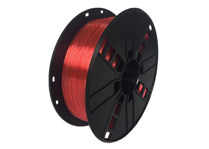 Tlačová struna (filament) GEMBIRD, PETG, 1,75mm, 1kg, červená