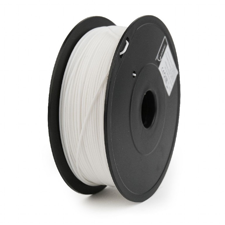 Tlačová struna (filament) GEMBIRD, PLA PLUS, 1,75mm, 1kg, biela