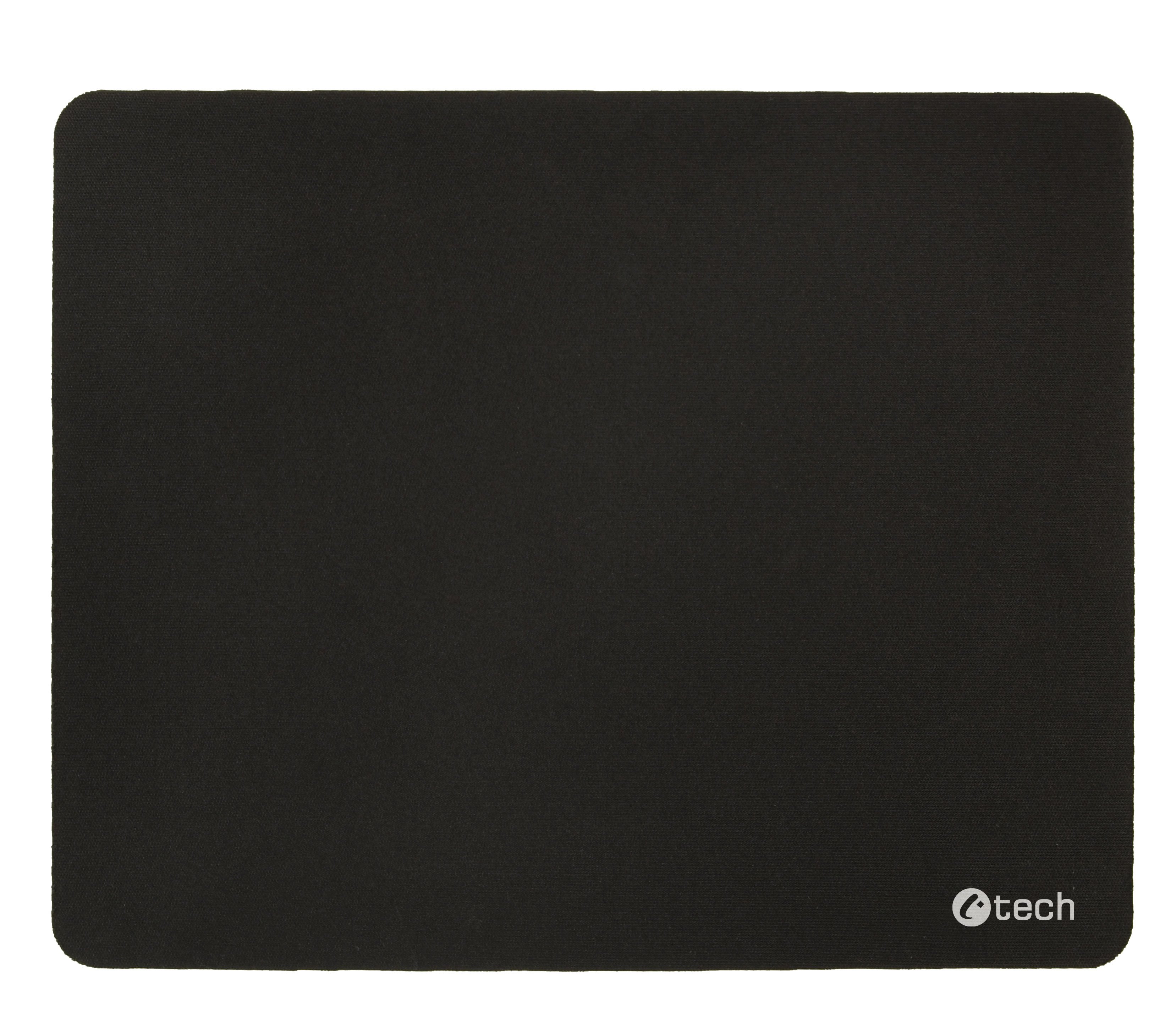 Podložka pod myš C-TECH MP-03BK, textilní, 220x180mm, čierna 