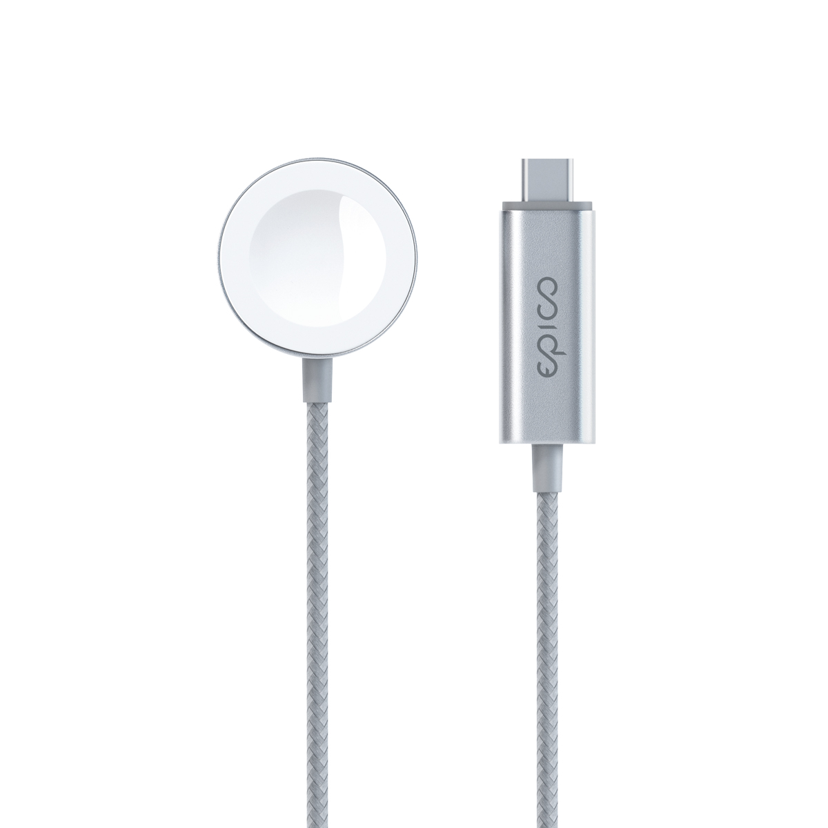EPICO Apple Watch Fast Charging Cable USB-C 1.2m Silver