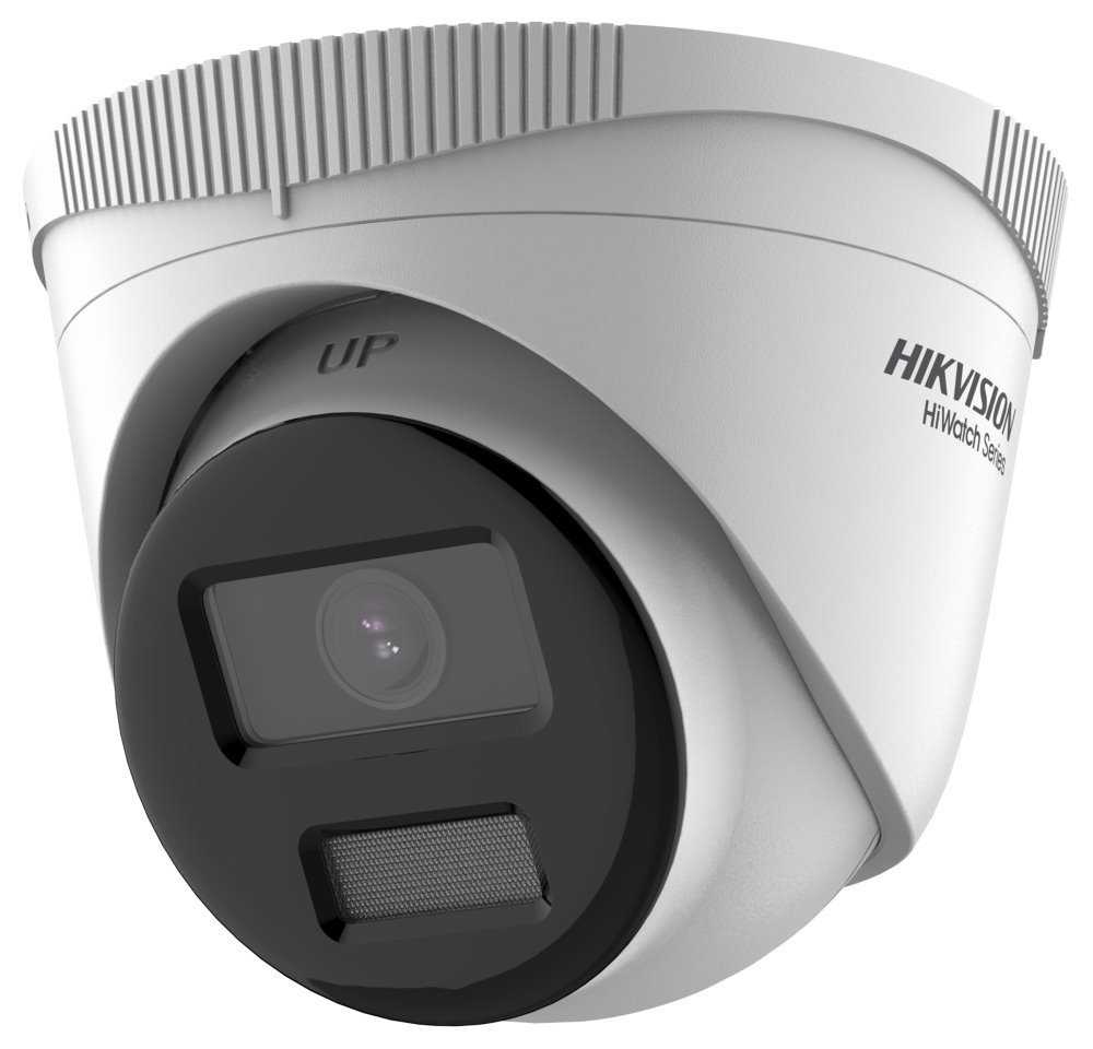 Hikvision HiWatch  HWI-T249H(C)/ Turret/ 4Mpix/ objektiv 2,8 mm/ H.265+/ krytí IP67/ LED až 30m/ kov+plast