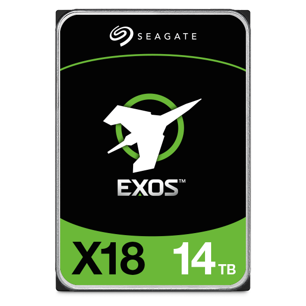 Seagate EXOS X18 Enterprise HDD 14TB 512e/4kn SATA