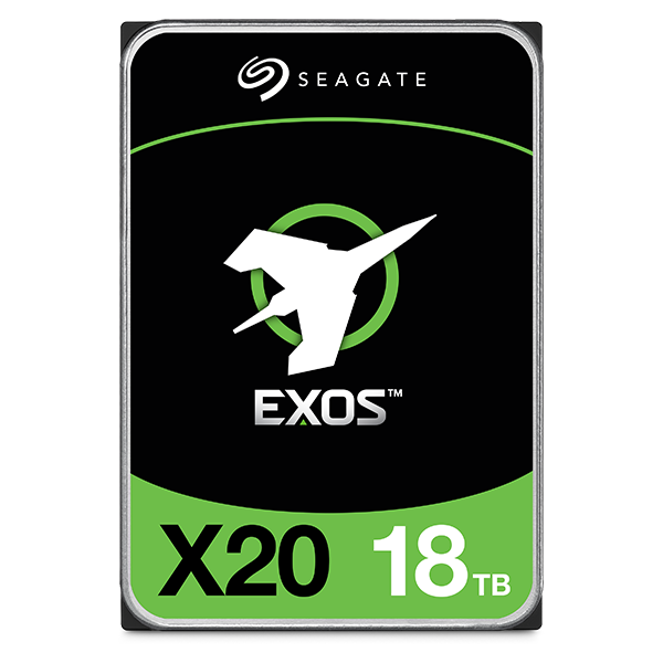 Seagate EXOS X20 Enterprise HDD 18TB 512e/4kn SATA
