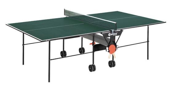 Stôl na stolný tenis Sponeta S1-12i - rekreačný, farba zelená