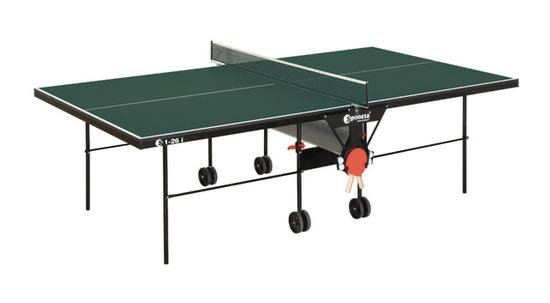 Stôl na stolný tenis Sponeta S1-26i , farba zelená