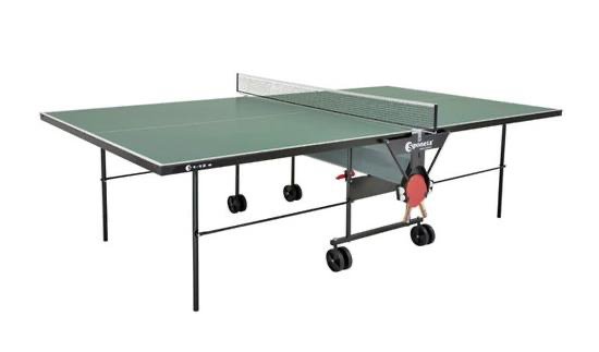 Stôl na stolný tenis Sponeta S1-12e - vonkajší, farba zelená