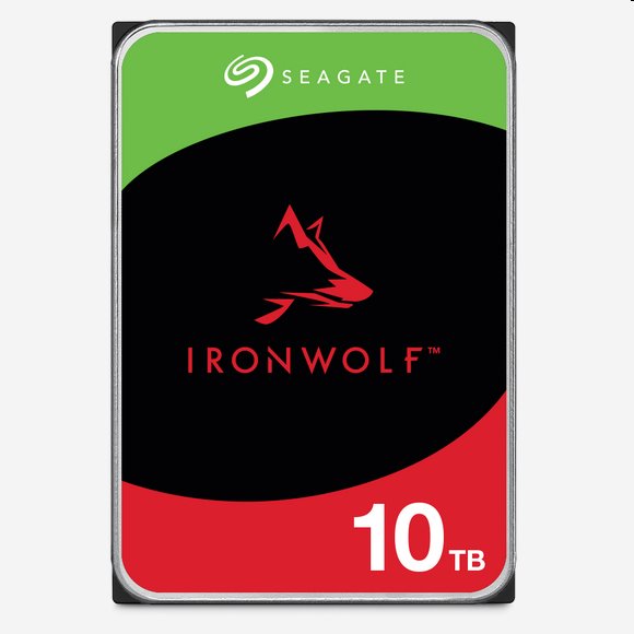 SEAGATE HDD 10TB IRONWOLF (NAS),  3.5",  SATAIII,  7200 RPM,  Cache 256MB