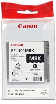 Náplň CANON PFI-101MBK Matte Black pre iPF 5000/6000s