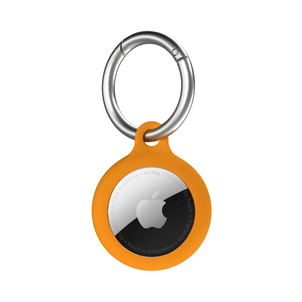 Next One puzdro Secure Silicone Key Clip pre Apple AirTag - Orange