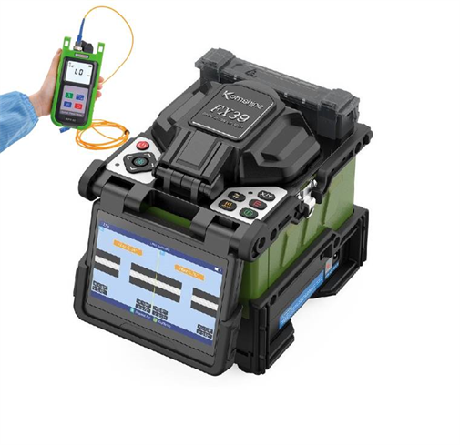 !!!Akce!!! KOMSHINE FX39 Profesionální 3D optická svářečka + Power Meter/Fault locator KPV-53