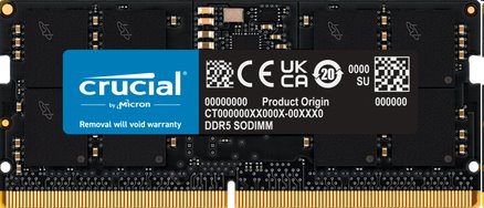 Crucial 16GB SODIMM DDR5 4800 CL40