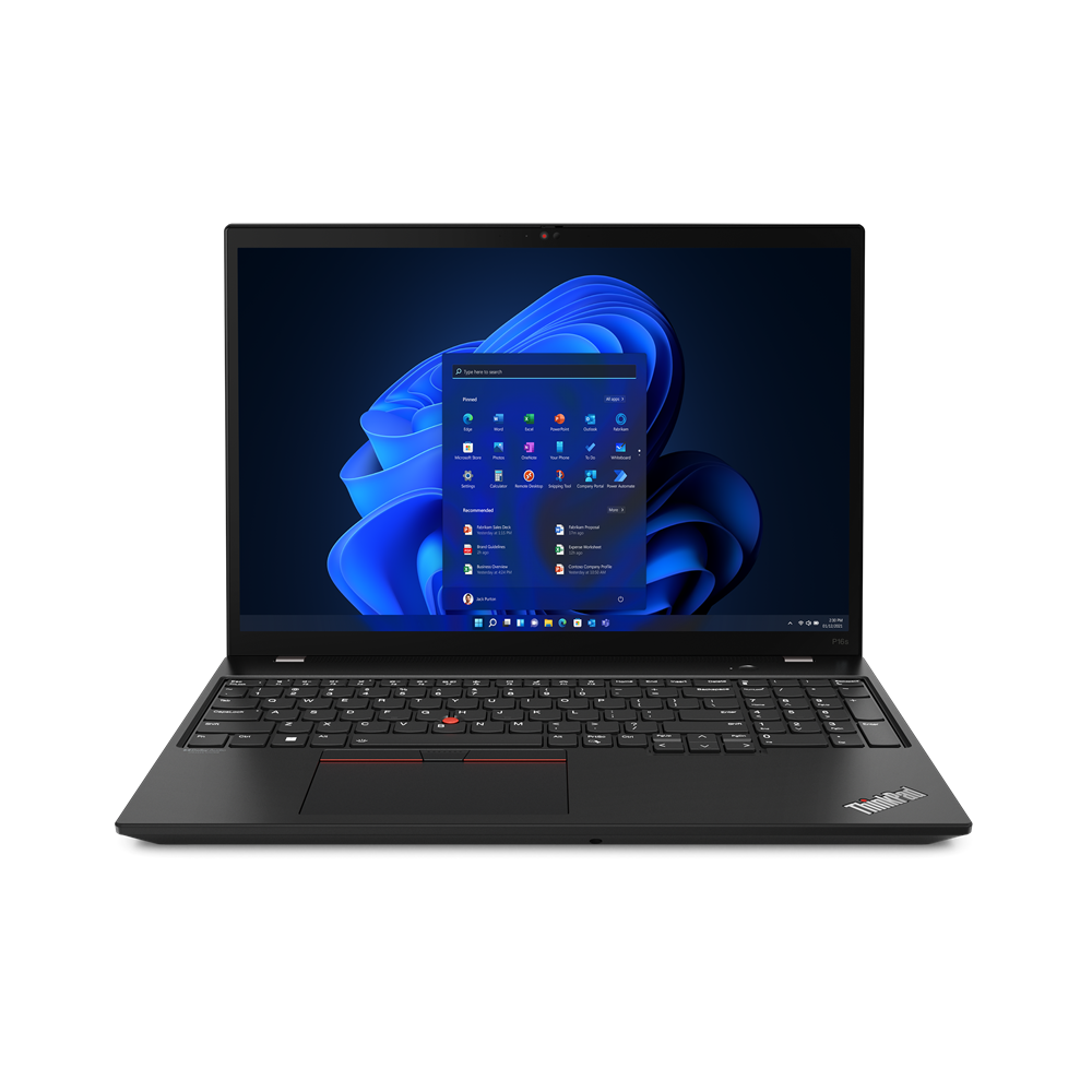 Lenovo ThinkPad P16s Gen1 Ryzen7 Pro 6850U 16GB 512GB-SSD 16" WUXGA IPS AG IntegRadeon Win11Pro Black 3yPS