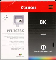 Náplň CANON PFI-302BK black iPF 8100/9100 (330ml)